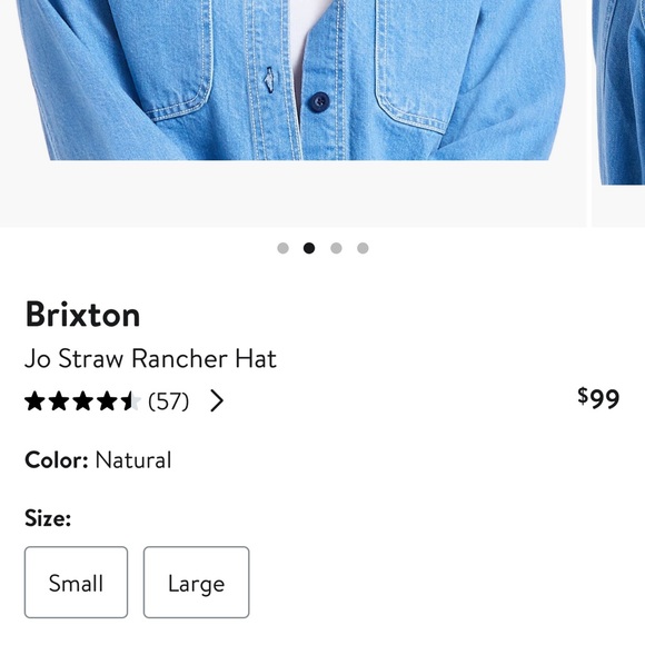 Brixton wide brim hat - Picture 7 of 7